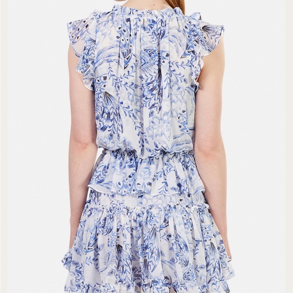 MISA Los Angeles Lilian Dress Peacock Size M - Picture 6 of 16